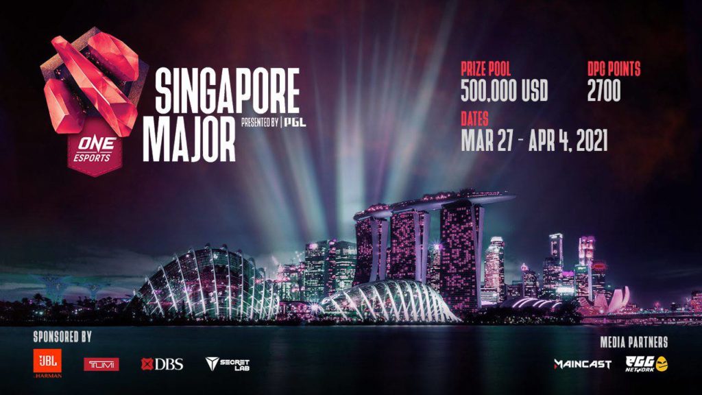 Dota 2 Singapore Major Kicks Things Off in 2021